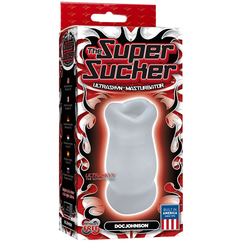 The Super Sucker UR3 Masturbator - Clear Masturbator Sleeve