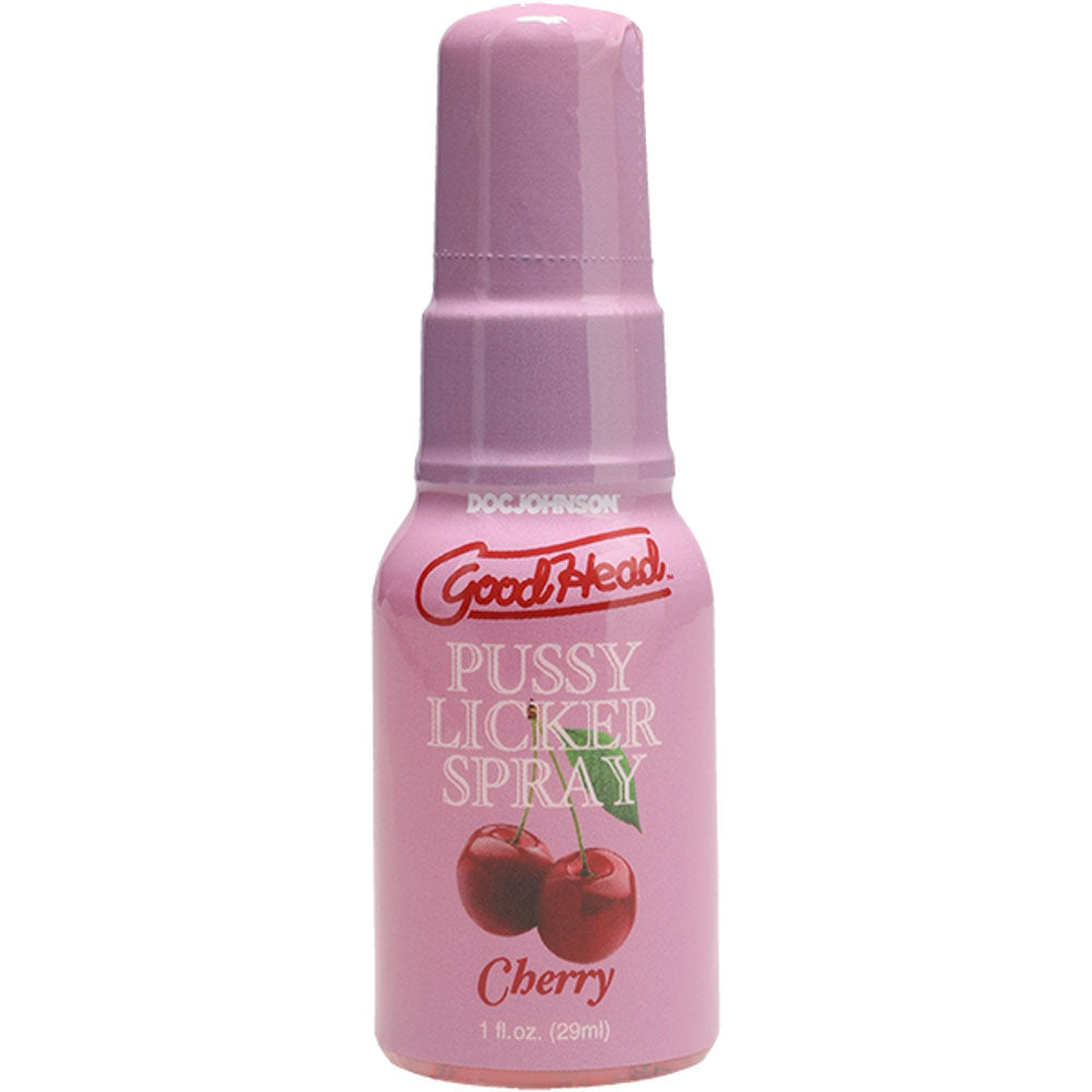 GoodHead Pussy Licker Spray - Cherry - Cherry Flavoured Spray - 29 ml Bottle
