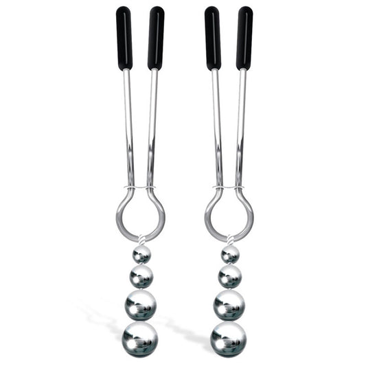Adam & Eve Eve's Naughty Nipple Clips - Set of 2