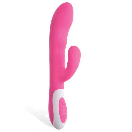 Adam & Eve The Warming Rabbit G - Pink 21.6 cm (8.5'') USB Rechargeable Warming Rabbit Vibrator