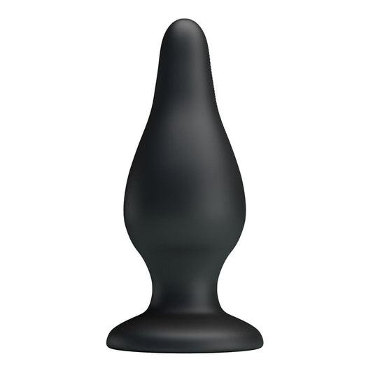 Party Up JEREMY Butt Plug - Black 15.4 cm Butt Plug