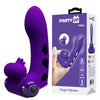 Party Up MIKE Finger Vibe - Purple - Purple Vibrating Finger Vibrator