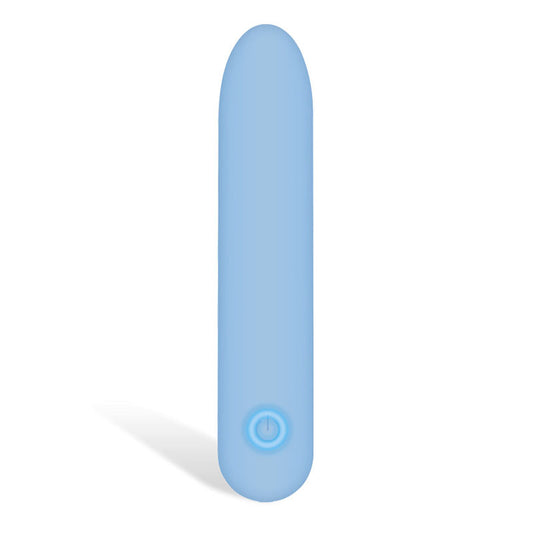 Adam & Eve Eve's Silky Sensations Rechargeable Bullet - Blue 9.4 cm USB Rechargeable Bullet