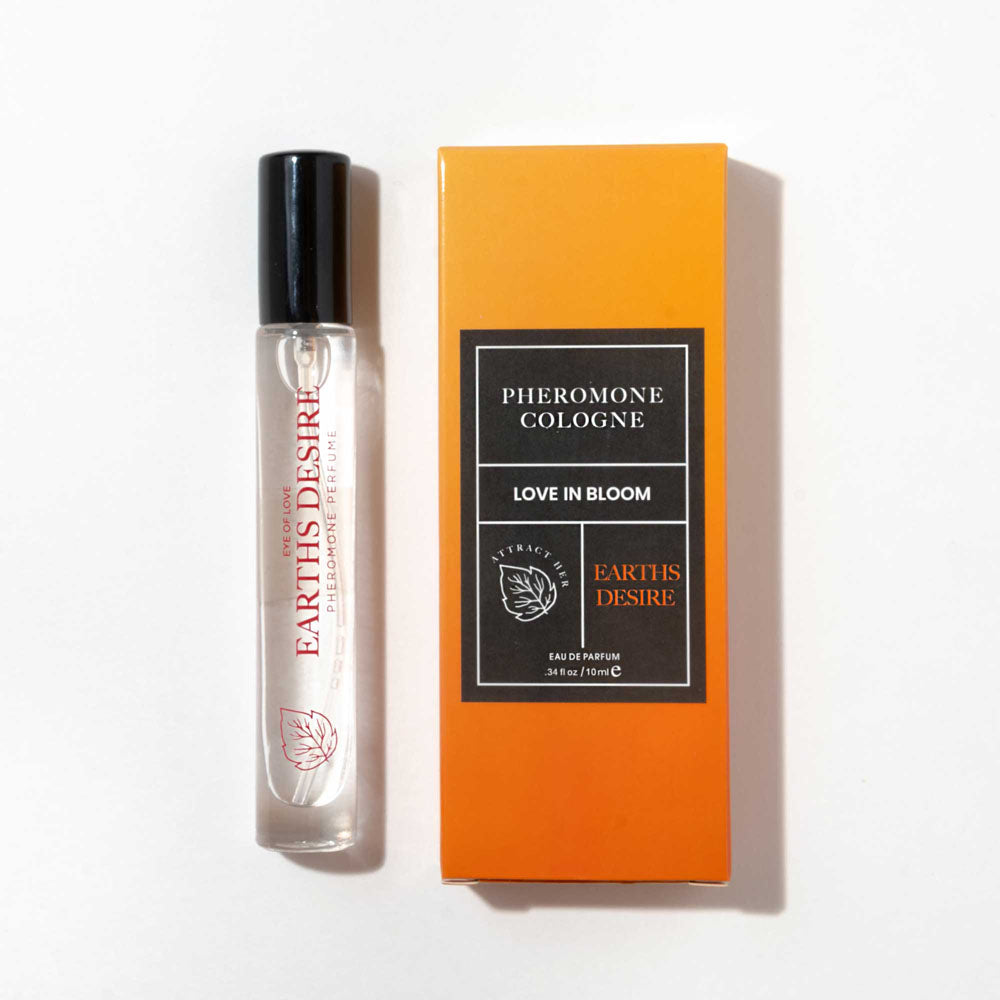 Eye Of Love Love In Bloom Earths Desire Pheromone Cologne - 10ml - Cypress & Bergamot Scented Pheromone Cologne for Men to attract Women - 10 ml Spray