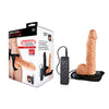 Erection Assistant 2 Vibrating Hollow Strap-On - Flesh 24 cm Vibrating Hollow Strap-On