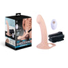 Erection Agents - Flesh 24 cm USB Rechargeable Vibrating Hollow Strap-On