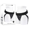 Gender X DOUBLE RIDER - Black Adjustable Strap-On Harness (No Probe Included)