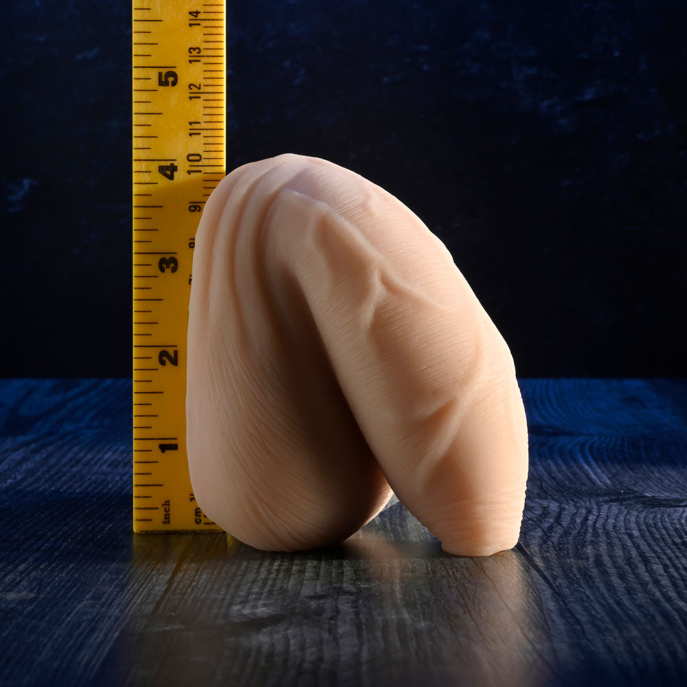 Gender X THE UNCIRCUMCISED PACKER - Light - Flesh 11.5 cm Packer