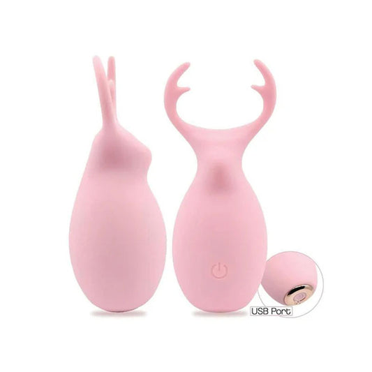 Buzzy Buddy, Hello My Deer - Pink - Pink USB Rechargeable Stimulator