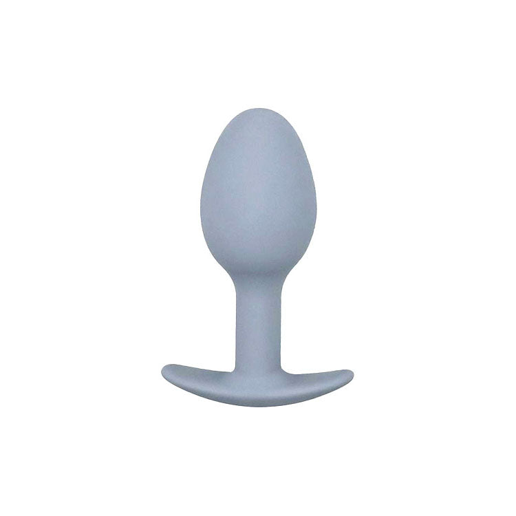 Adam & Eve VIBRA-BALL TRIO - Grey Weighted Anal Training Set - Set of 3 Plugs
