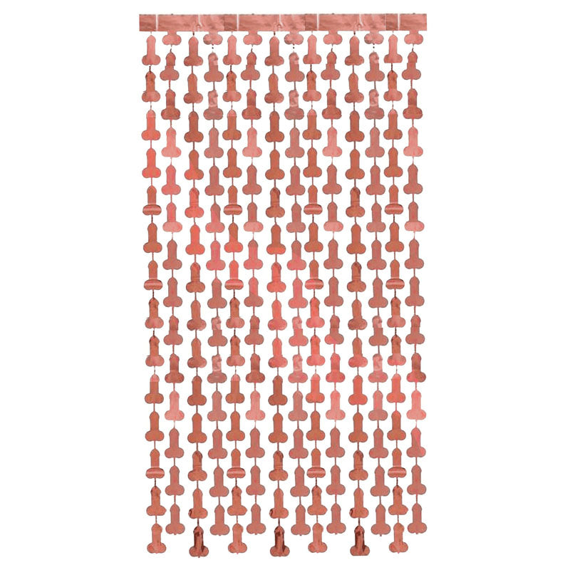 Glitterati - Penis Foil Curtains - Party Novelty - 2 Pack