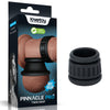 Pinnacle Pro Twin Grip Enhancer - Black Cock & Balls Ring