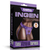 Ingen Easy Strap-On Harness - Purple Adjustable Strap-On Harness (No Probe Included)