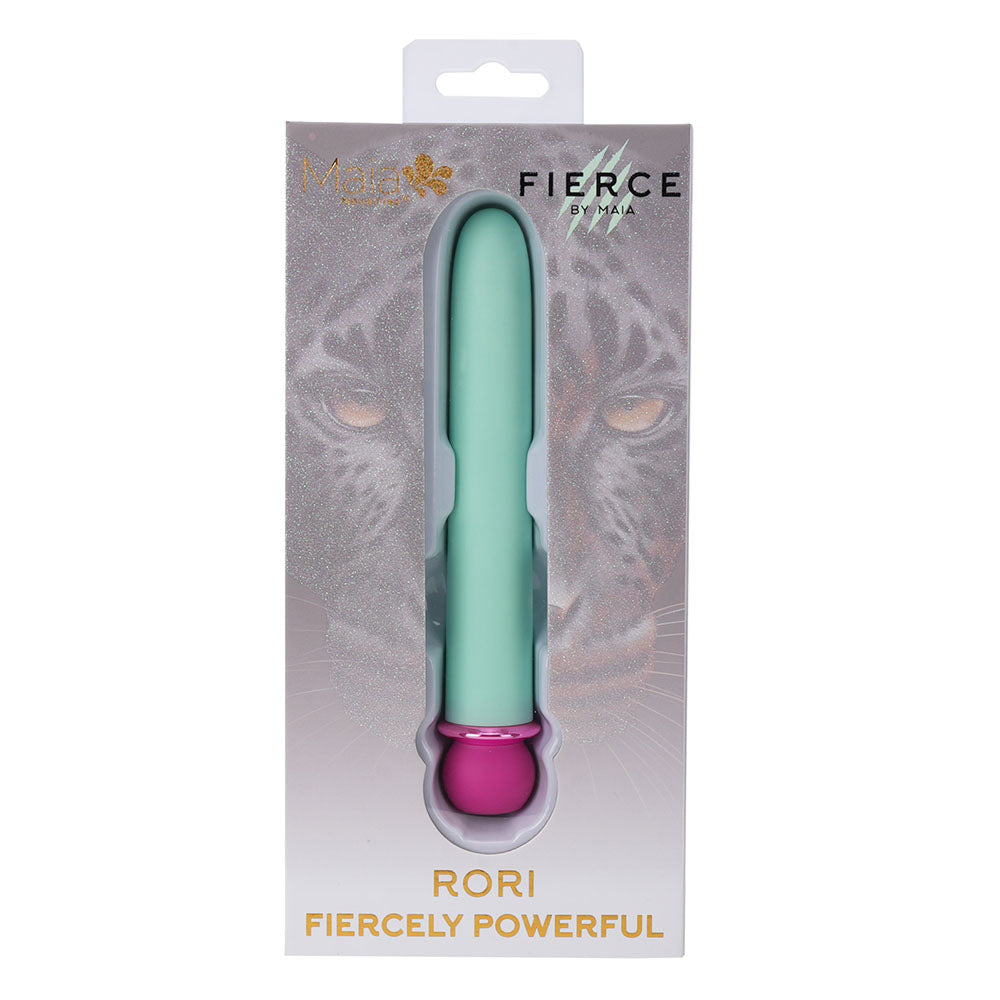 Maia RORI - Teal - Teal 15.2 cm USB Rechargeable XL Bullet