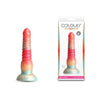 Colours Stacked - 6'' Dildo - Red/Gold - Red/Gold 16 cm Fantasy Dildo