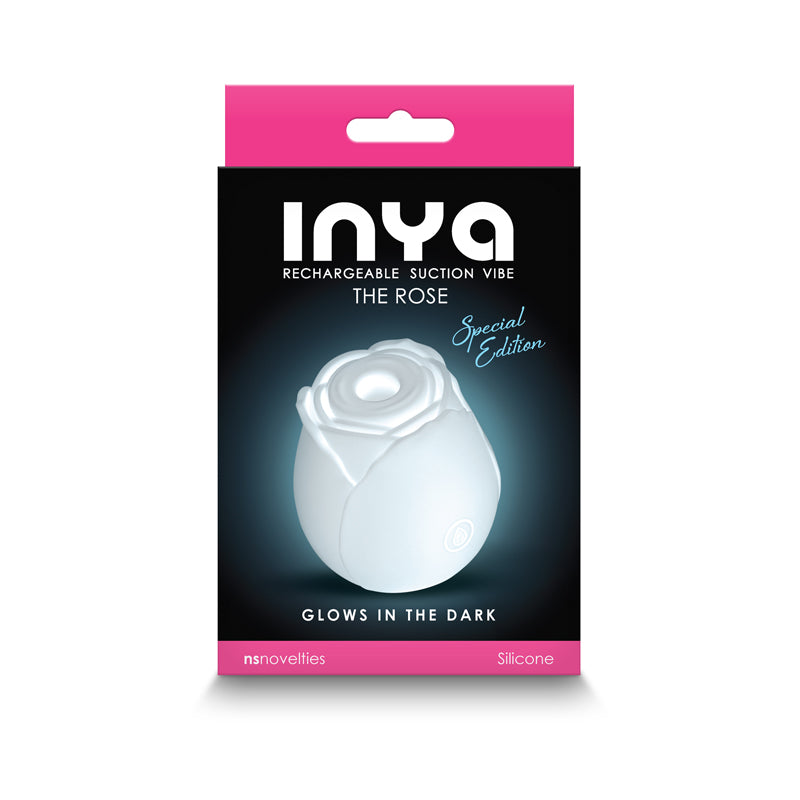 INYA The Rose - Glow - Glow In The Dark Clitoral Air Pulsation Stimulator