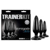 Renegade Pleasure Plug Trainer Kit - Black Butt Plugs - Set of 3 Sizes
