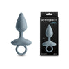 Renegade Orion - Grey - Grey 13 cm USB Rechargeable Vibrating Butt Plug