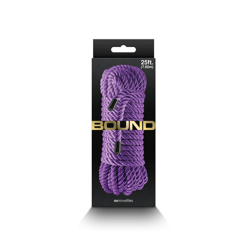 Bound Rope - Purple - Purple Bondage Rope - 7.6 metre length