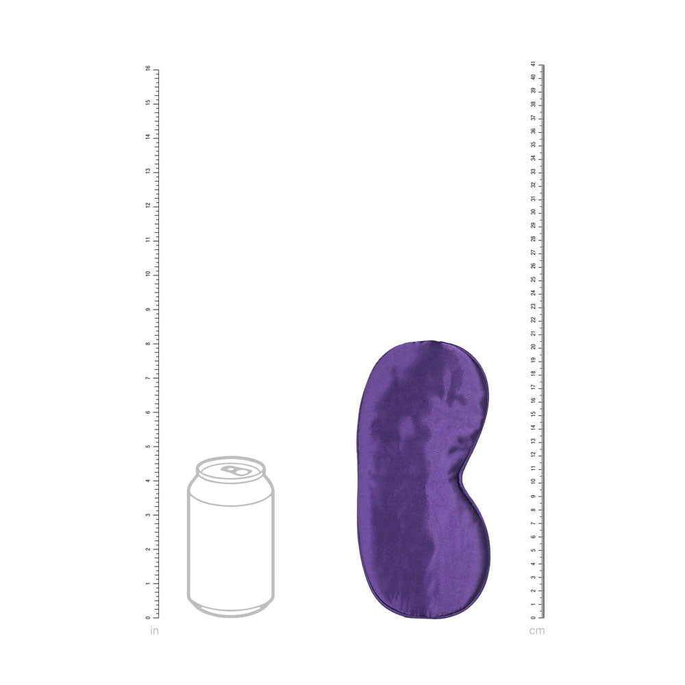 OUCH! Satin Mask - Purple - Purple Eye Mask