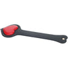 OUCH! Milan Collection - Paddle - Black/Red Heart Paddle