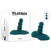Playboy Pleasure HAVE A SEAT - Green USB Rechargeable Rideable Vibrator and Grinder Pad with Remote