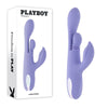 Playboy Pleasure NUBBIN RUBBIN - Purple 24.1 cm USB Rechargeable Thrusting Rabbit Vibrator