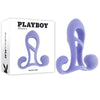 Playboy Pleasure FANTASY CAGE - Purple USB Rechargeable Vibrating Penis Sleeve