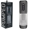 PUMPED Vortex - Gunmetal - Gunmetal Grey/Clear USB Rechargeable Sucking Rotating and Thrusting Auto Masturbator