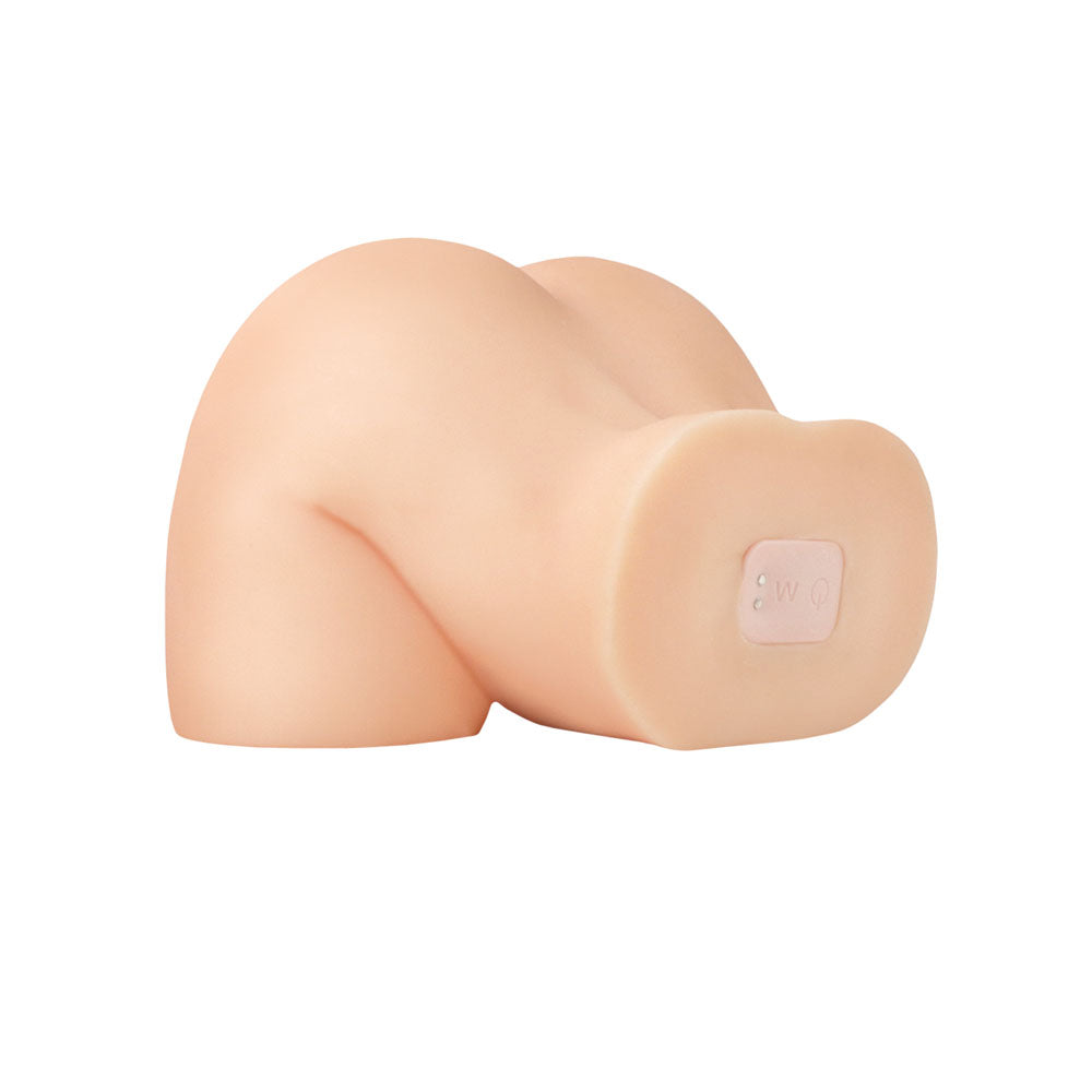 PDX Elite Shake That Ass - Flesh - Flesh USB Rechargeable Vibrating Mega Masturbator