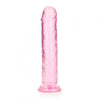 REALROCK 18 cm Straight Dildo - Pink - Pink 18 cm (7'') Dong
