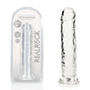 REALROCK 20 cm Straight Dildo - Transparent - Clear 20 cm (8'') Dong