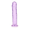 REALROCK 31 cm Straight Dildo - Purple - Purple 31 cm (11'') Dong