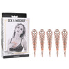 Sex & Mischief Brat Sensory Fingertips - Rose Gold - Set of 5