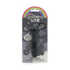 Unihorn - USB Bullet - Wild Spirit - Black USB Rechargeable Vibrating Bullet