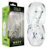 Zolo Gripz - Wavy - Clear Stroker Sleeve