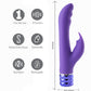 Maia Hailey - Purple 15.2 cm USB Rechargeable Rabbit Vibrator