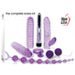 Adam & Eve The Complete Lovers Kit - Purple Couples Kit - 7 Piece Set