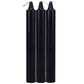 Japanese Drip Candles - Black - Black 3-Pack