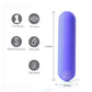 Maia Jessi - Purple 7.6 cm USB Rechargeable Bullet