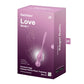 Satisfyer Love Birds 1 - Pink - Pink USB Rechargeable Pelvic Floor Trainer with App Control