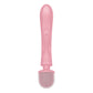 Satisfyer Triple Lover - Pink USB Rechargeable Rabbit Vibrator and Massage Wand