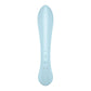 Satisfyer Triple Oh - Light Blue USB Rechargeable Rabbit Vibrator