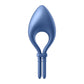 Satisfyer Bullseye - Blue - Blue Vibrating Adjustable Lasso Cock Ring