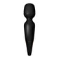 Satisfyer Wand-erland - Black - Black/Rose Gold USB Rechargeable Massage Wand