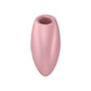 Satisfyer Cutie Heart - Light Pink - Light Pink USB Rechargeable Air Pulsation Stimulator with Vibration