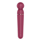Satisfyer Planet Wand-er - Berry - Berry/Rose Gold USB Rechargeable Massager Wand