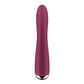 Satisfyer Spinning Vibe 1 - Red - Red 17.8 cm USB Rechargeable Rotating Vibrator