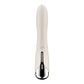 Satisfyer Spinning Vibe 1 - Beige - Beige 17.8 cm USB Rechargeable Rotating Vibrator