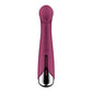 Satisfyer Spinning G-Spot 1 - Red - Red 16.5 cm USB Rechargeable Rotating Vibrator